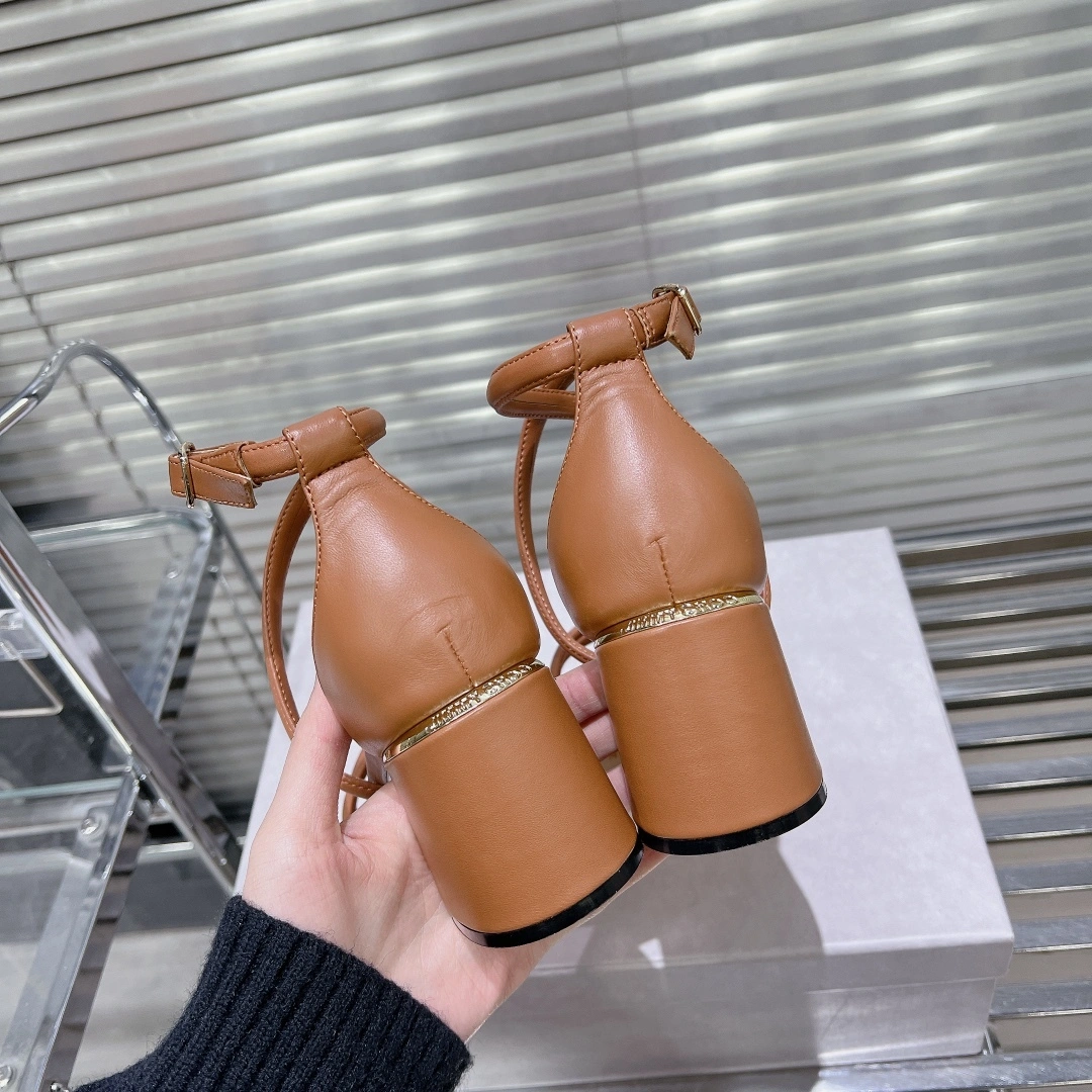 &COCO- J000162147 Heel height：6.5CM Calfskin sheepskin item:D-X032C1472